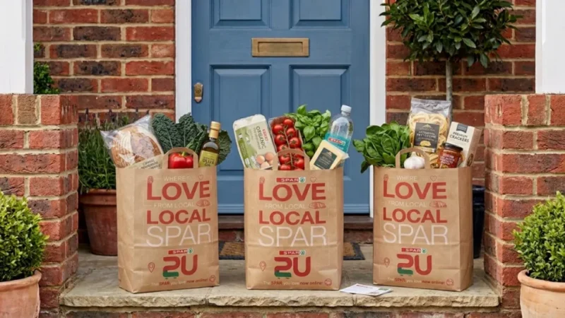SPAR2U order delivery